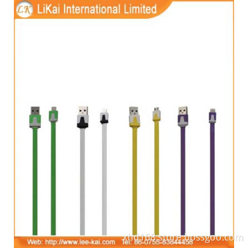 Fashionable Colorful Micro Data Line for iPhone5 (UC-1)